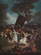 Francisco de Goya The Burial of the Sardine oil on canvas